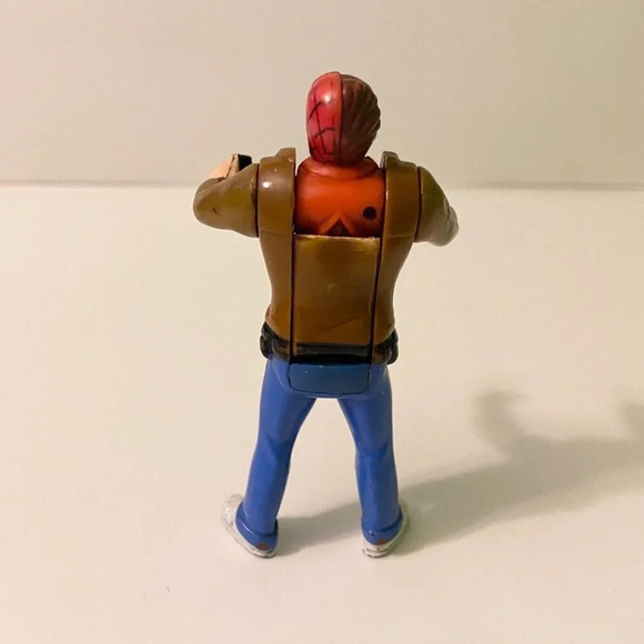 Vintage 1995 Spiderman Peter Parker Flip Head Hero Marvel  Action Figure - Picture 3 of 10